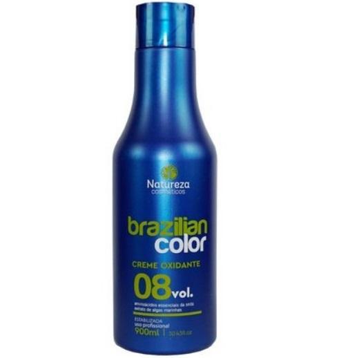 Brazilian Color Crema Oxidante Peróxido de Hidrógeno Ox 8 vol. 900ml - Naturaleza