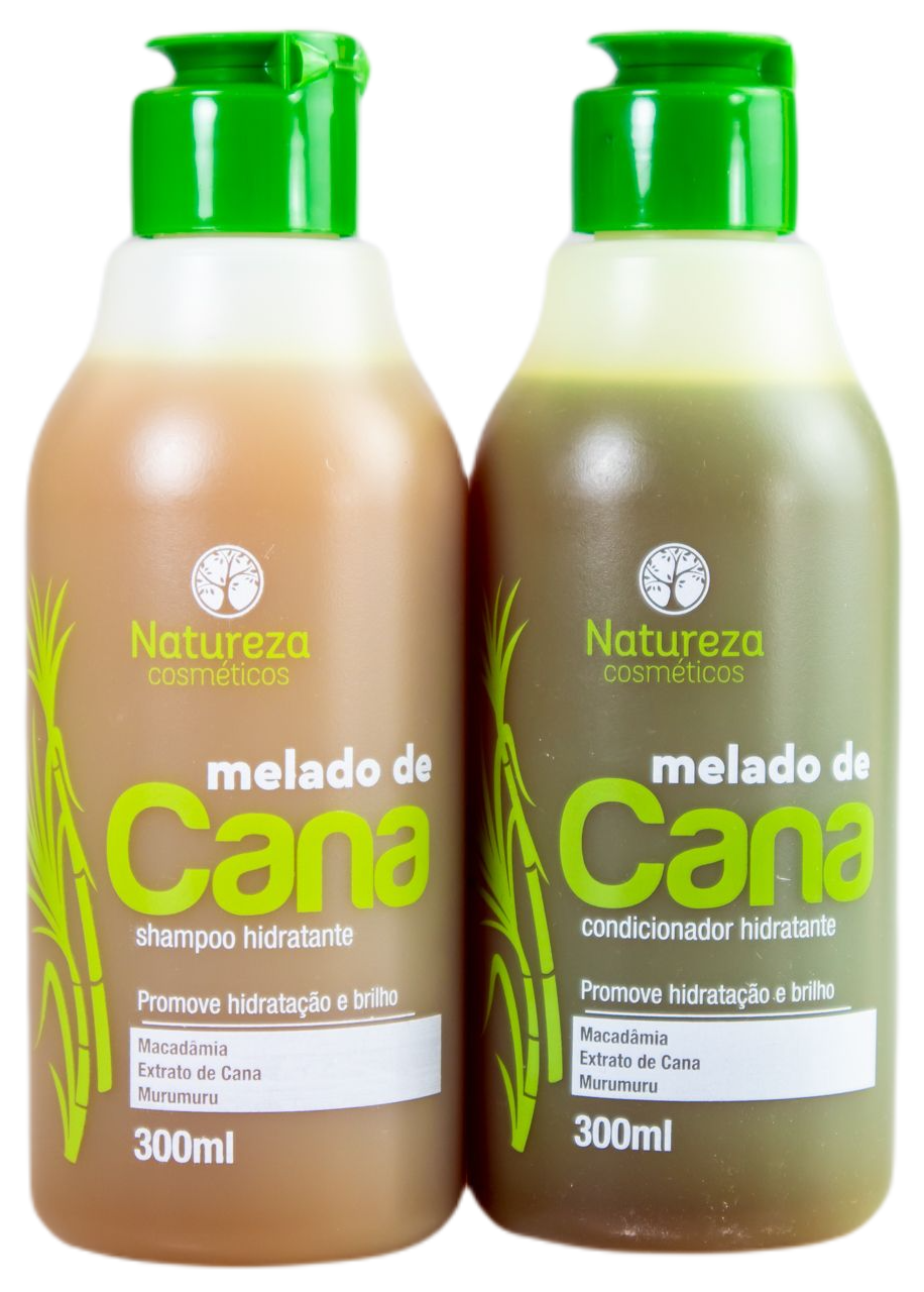 Natureza Cosmetics Home Care Melado de Cana Home Care Maintenance Sugarcane Molasses 2x300ml - Natureza