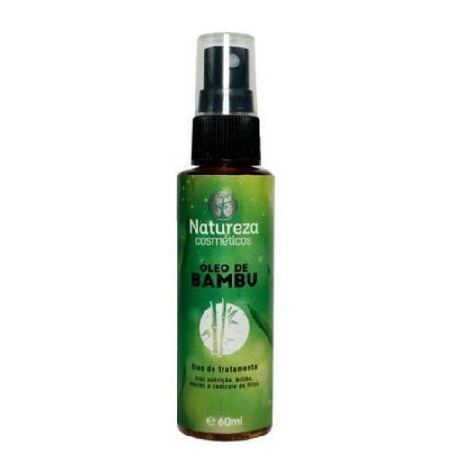 Professional Keratin Organic Hair Treatment Bamboo Bath Oil 60ml - Natureza