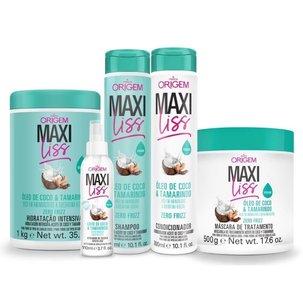 NAZCA Hair Treatment Kit Completo Maxiliss Coco + Tamarindo Origem / Full Kit Maxiliss Coco + Tamarindo Origin