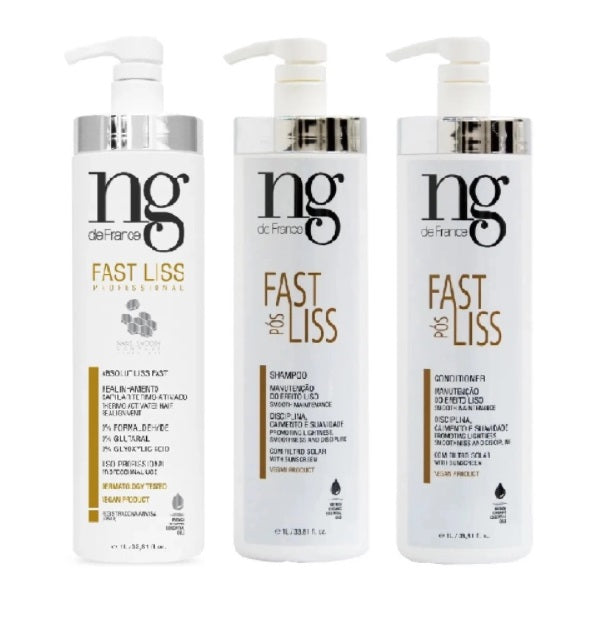 NG de France Hair Care Pos Fast Liss Pro Set - NG de France