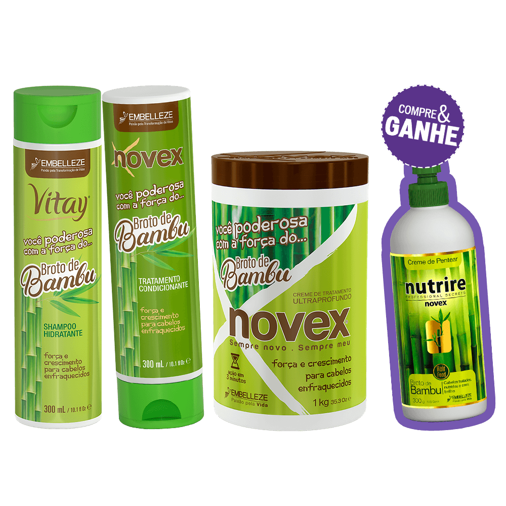 Novex Kit Novex Bamboo Sprout