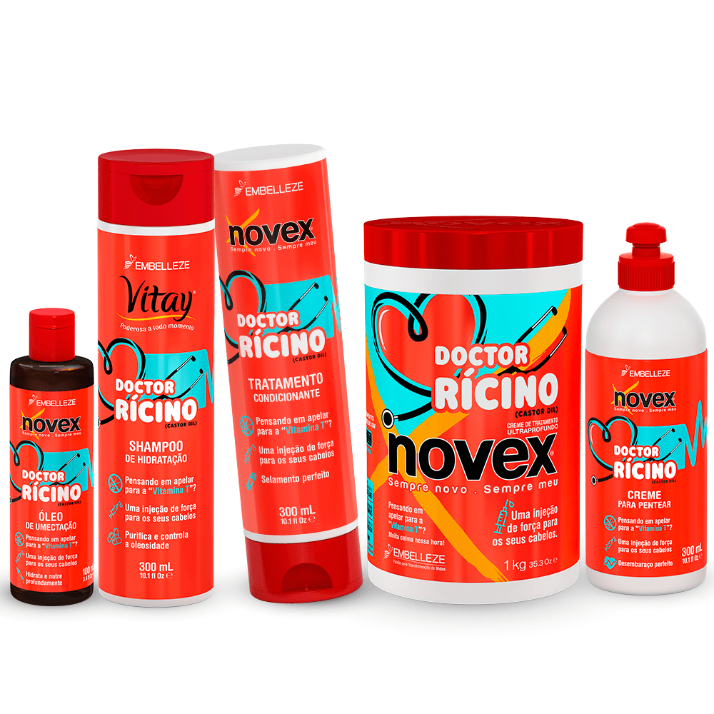 Novex Kit Novex Castor Oil Kit