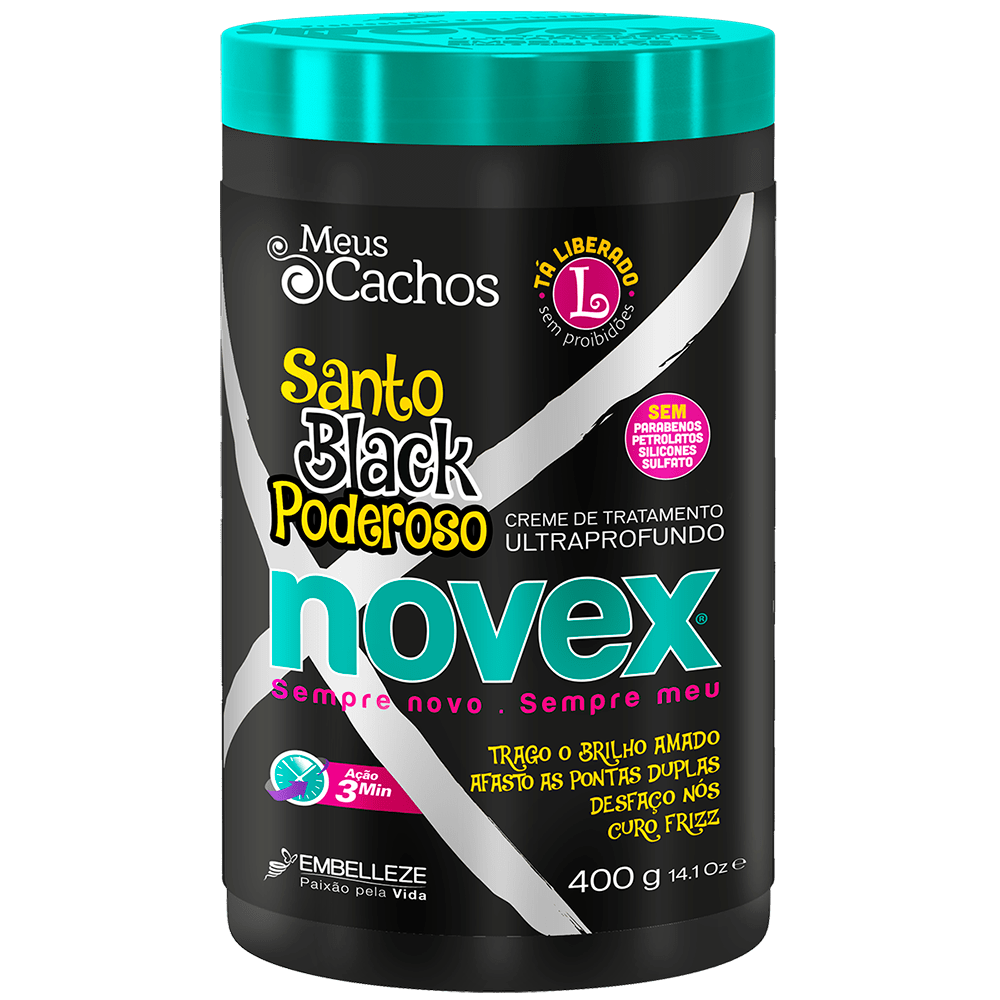 Novex Treatment Cream Novex Treatment Cream My Cachos Santo Black Powerful Poderoso