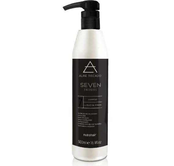 Aline Riscado Argan Oil Seven Energies Shampoo Moisturizing 500ml - NutraHair