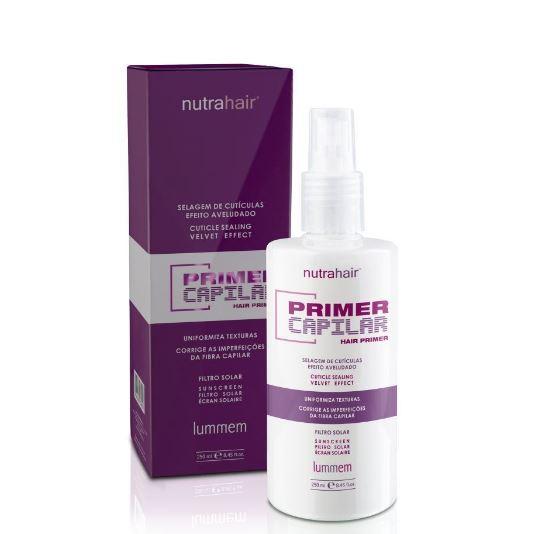 Velvet Effect Cuticle Sealing Sunscreen Lummem Hair Primer 250ml - NutraHair