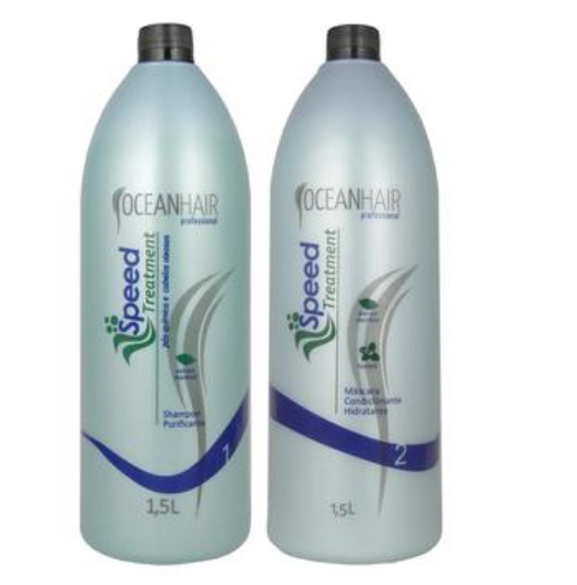 Ocean Hair Hair Treatment Post-Chemical Speed Treatment Kit 2x1500ml - Ocean Hair