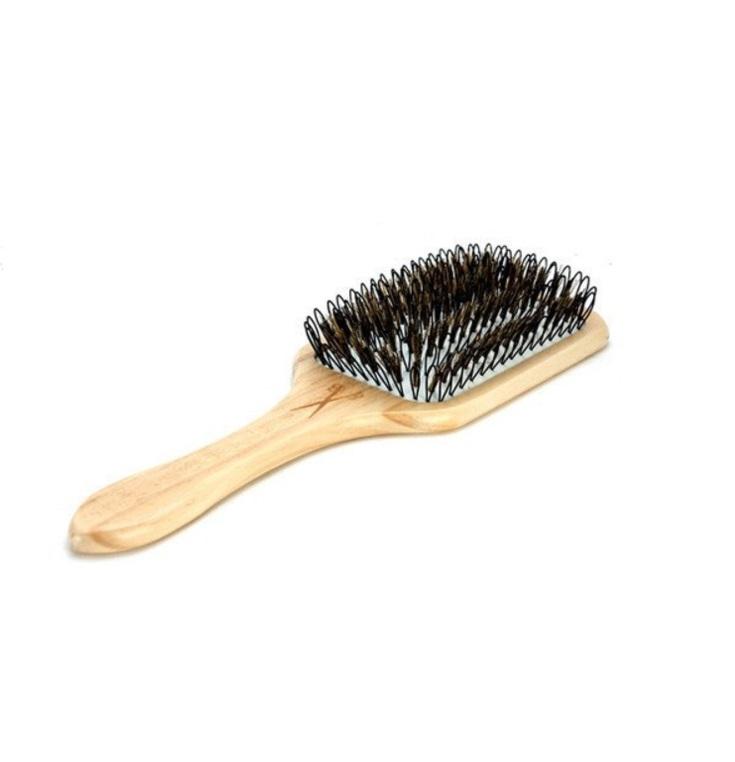 Other Brands Acessories Professional Brazilian Racket Natural Wooden Hair Combing Brush - Brent