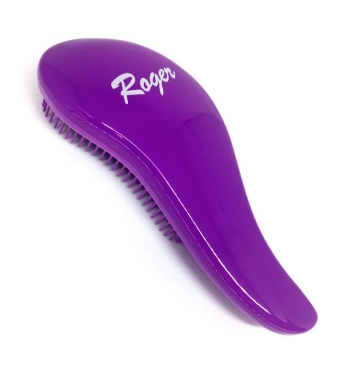 Other Brands Acessories Professional Detangle Purple No Frizz Anti Hair Break Scalp Massage Brush - Roger