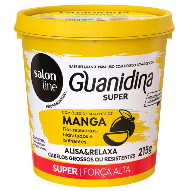 Other Brazilian Keratin Treatment Guanidine Mango Super Hair Strenght Relaxing Smoothing Cream 215g - Salon Line