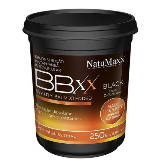 Other Brazilian Keratin Treatment Reconstruction Beauty Xtended Black Caviar D-Panthenol Balm BBXX 250g - Natumaxx