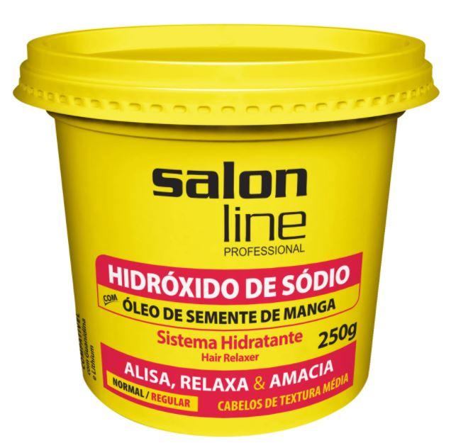 Other Brazilian Keratin Treatment Regular Sodium Hydroxide Normal Hair Relaxer Transition Cream 250g - Salon Line
