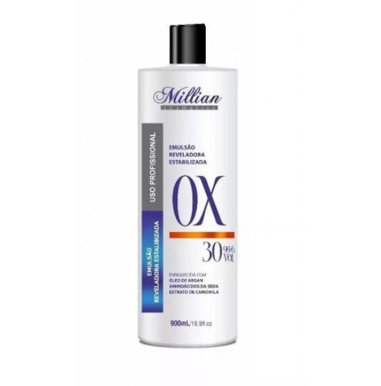 Other Brazilian Keratin Treatment Stabilizing Developing Emulsion Argan OX Discoloration 30 Vol. 900ml - Millian