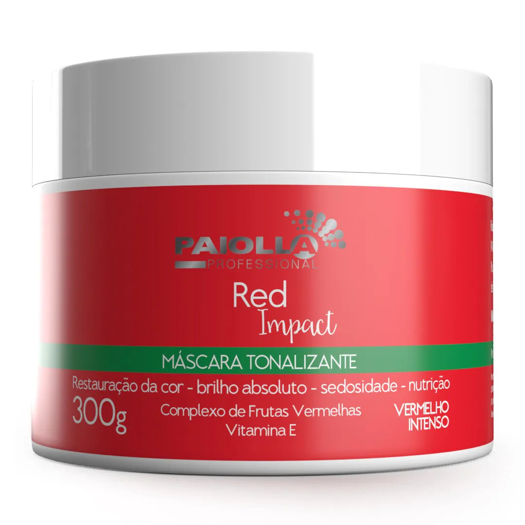 Paiolla Hair Color Paiolla Red Impact Color Mask 300g / 10.58 fl oz