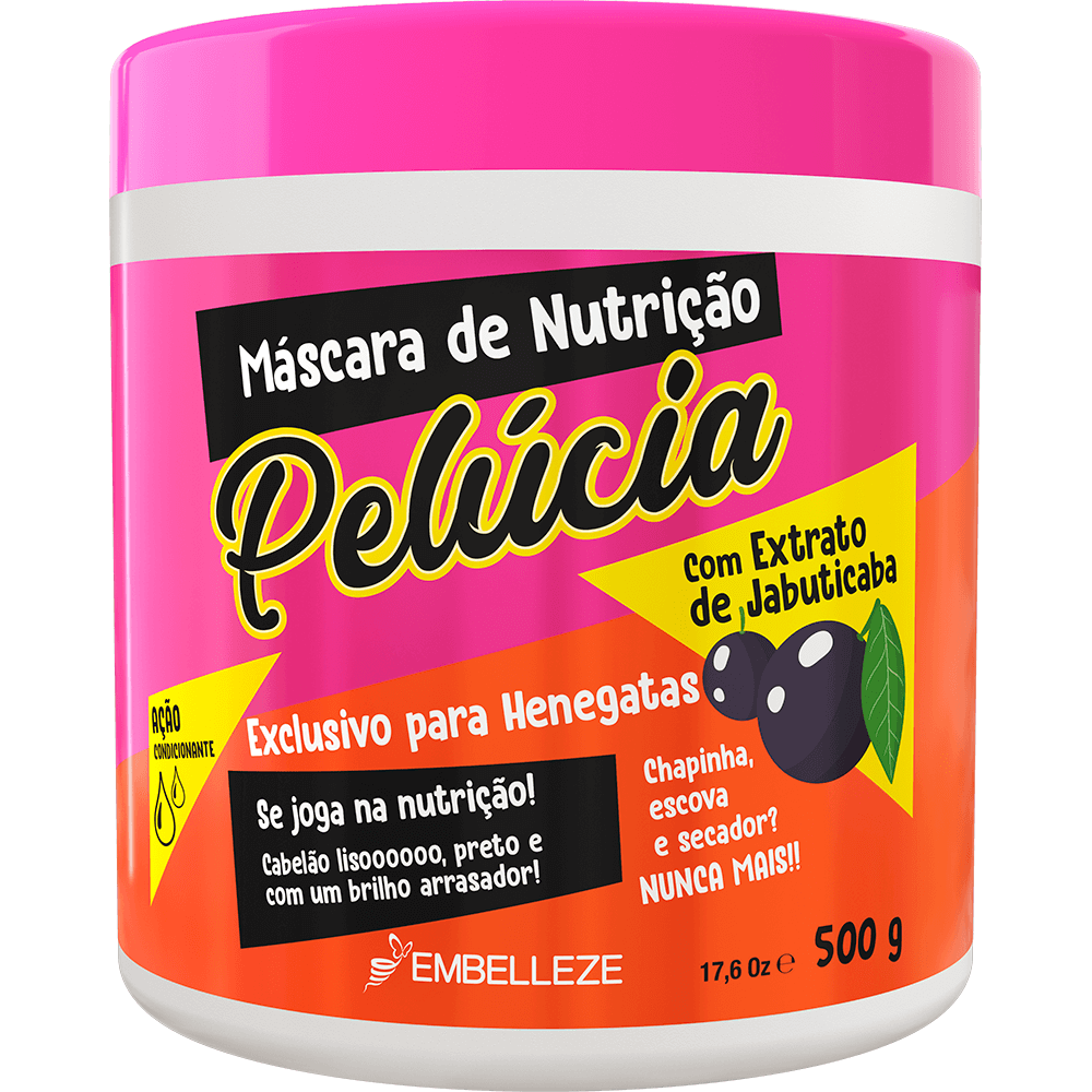 Pelucia Kit Hair Mask Pelucia Nutrition Jabuticaba 500g