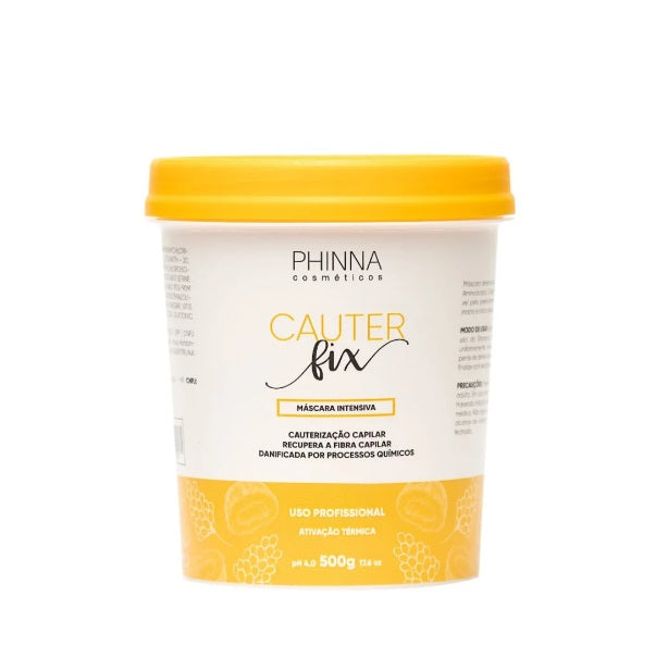 Phinna Hair Care Cauter Fix Collagen Balsamic Vinegar Amino Acids Repair Hair Treatment Mask 500g - Phinna