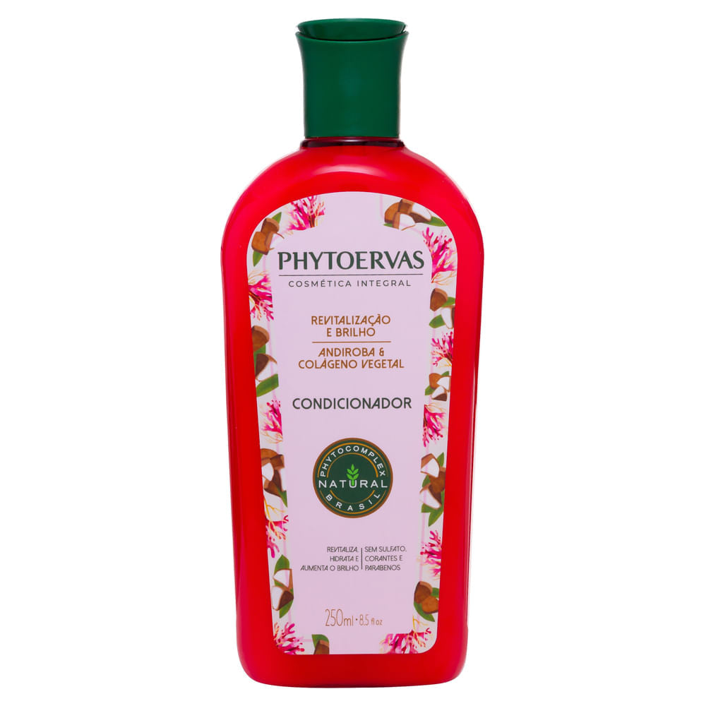 Phytoervas Conditioners Phytoervas Conditioner Revitalization and Glow Andiroba and Vegetable Collagen 250ml