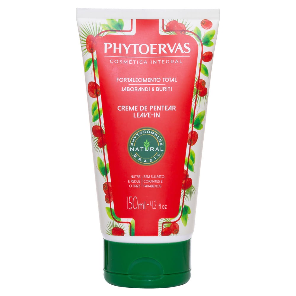 Phytoervas Hair Styling Products Phytoervas Cream of Combing Strength Total Jaborandi and Buriti 150ml