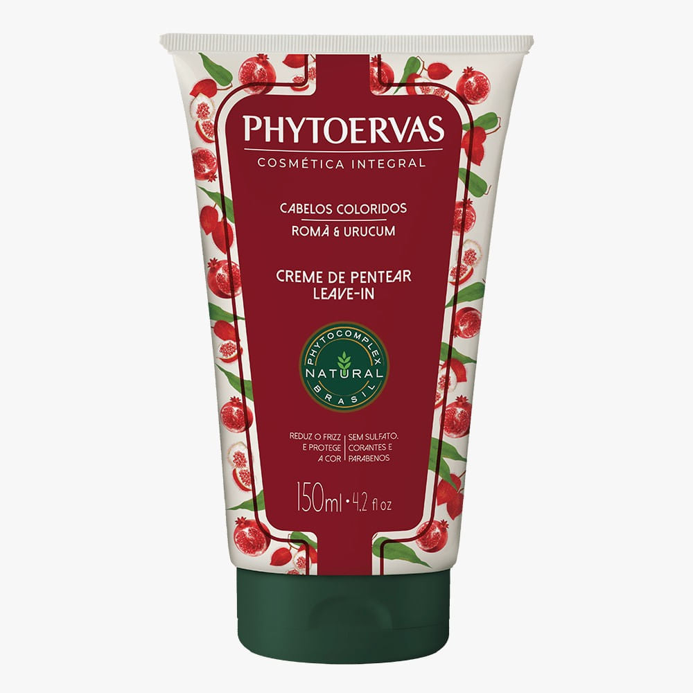 Phytoervas Hair Styling Products Phytoervas Cream of Pomegranate Colored Hair and Urucum 150ml