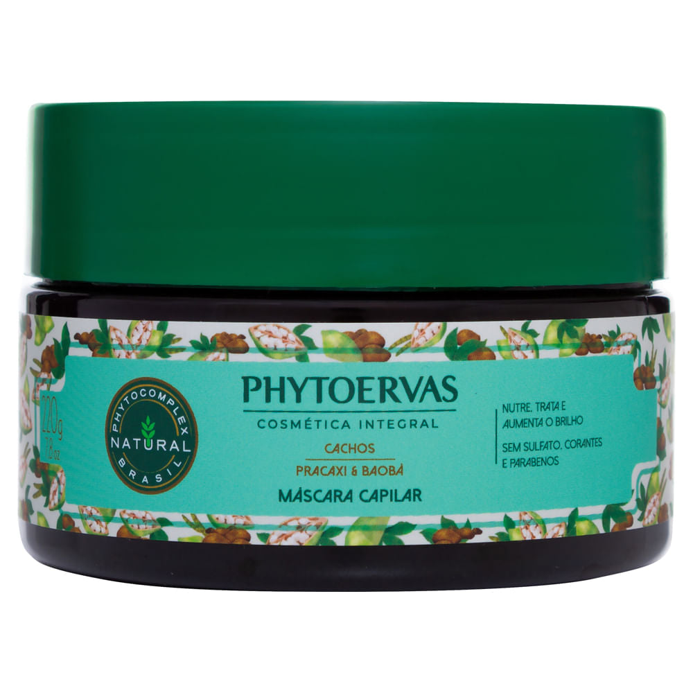Phytoervas Hair Styling Products Phytoervas Mask for Hairs Pracaxi and Baobab 220g