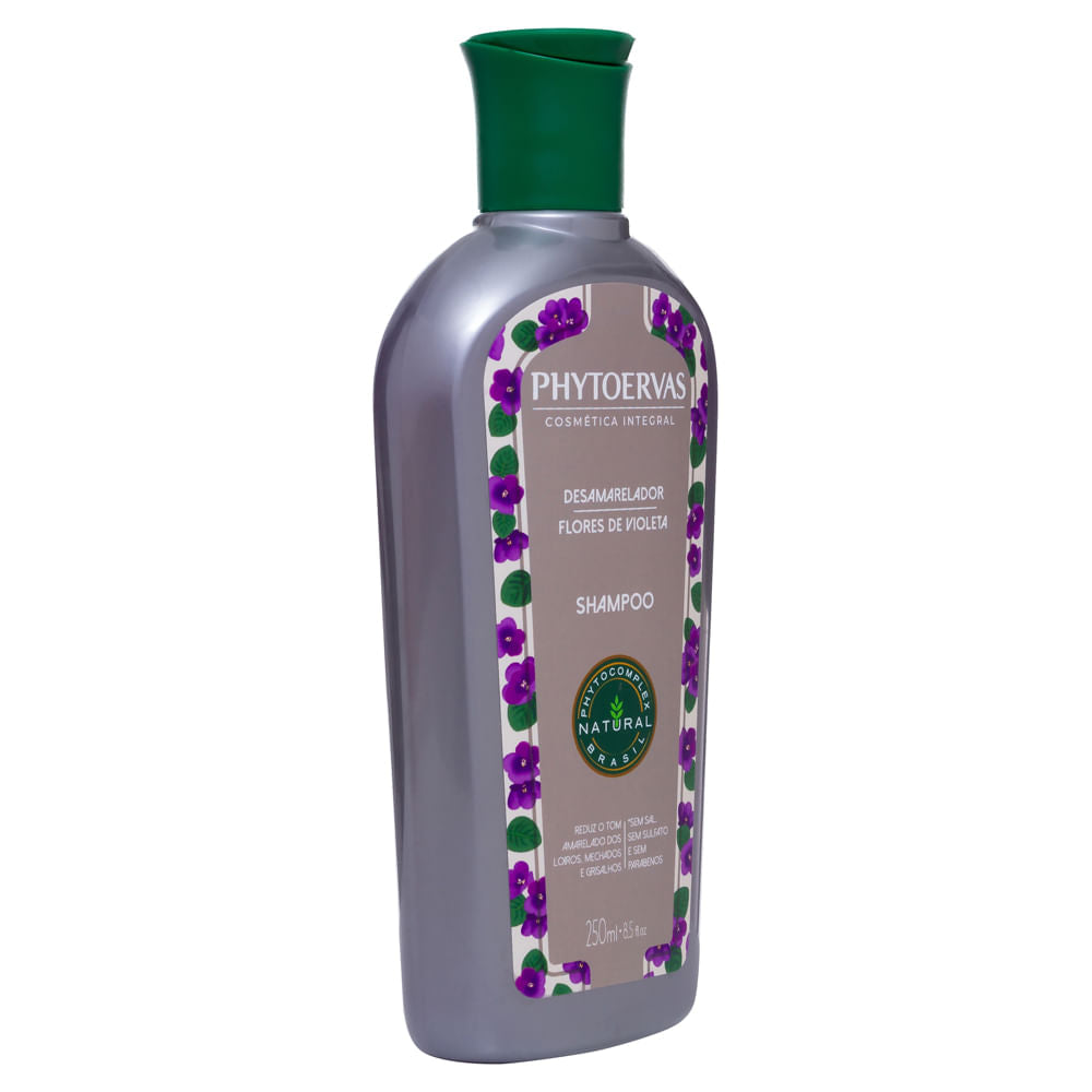 Dam Perth Blackborough øverst Phytoervas Shampoo Desamarelator Violet Flowers 250ml