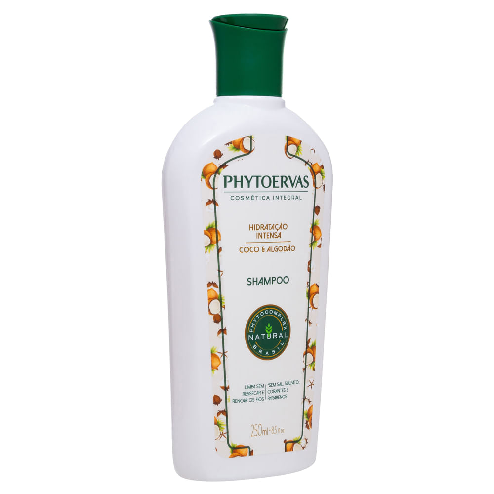 Phytoervas Shampoo Phytoervas Shampoo Intense Hydration Coconut and Cotton 250ml