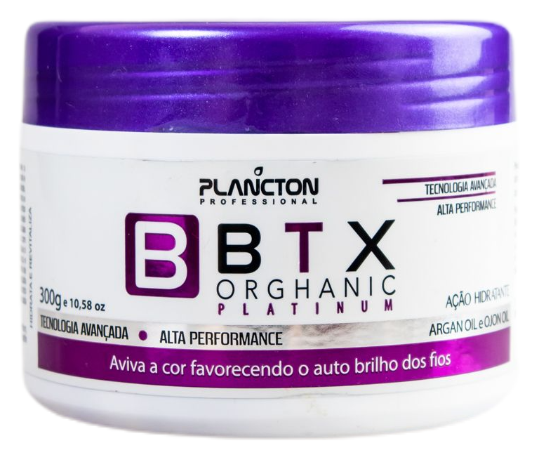 Plancton Professional Brazilian Keratin Treatment Deep Hair Mask  Platinum Tinting Argan and Ojon Hair Mask Moist 250g - Plancton Professional
