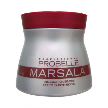Coloración profesional efecto 3D Marsala Mascarilla tinte tonificante 250g - Probelle