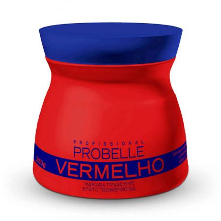 Coloración Profesional del Cabello Tinte Rojo Efecto 3D Crema Mascarilla 250g - Probelle