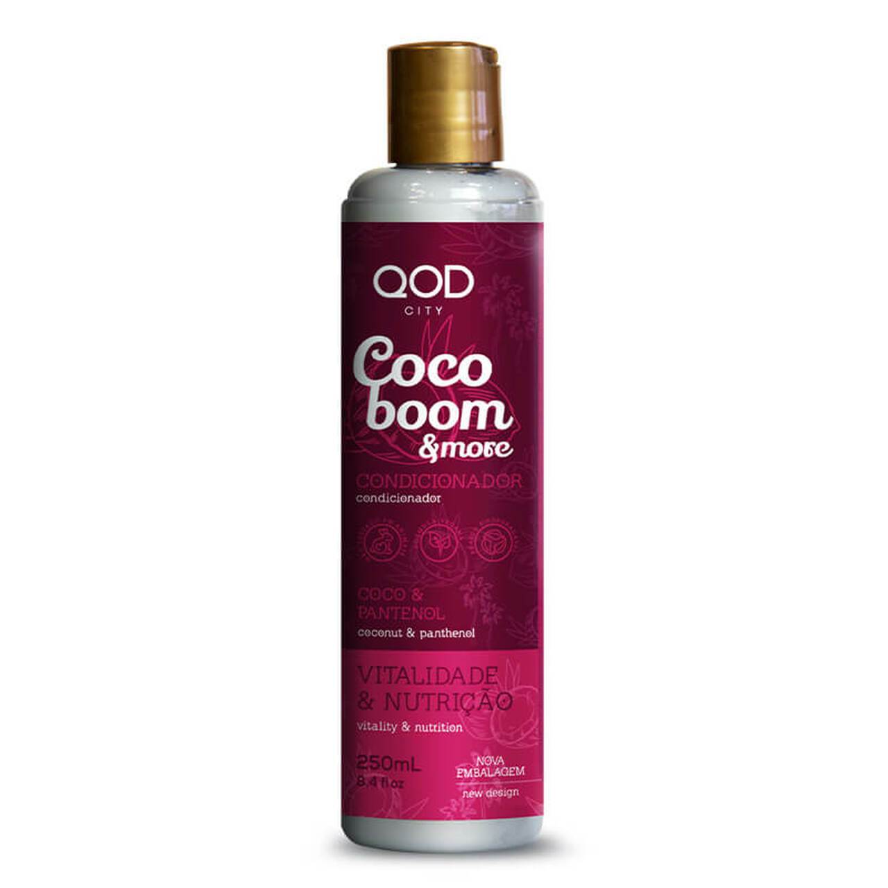 QOD Hair Care Coco Boom & More Conditioner 250ML - QOD