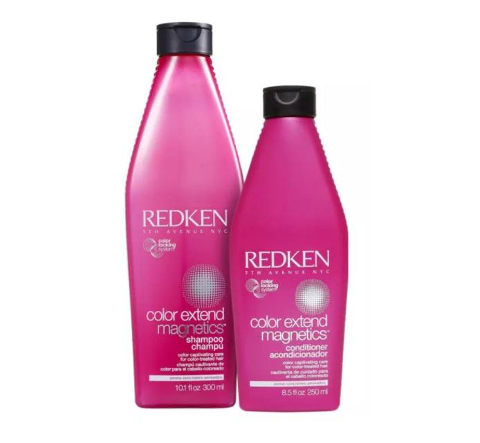 Redken Brazilian Keratin Treatment Color Extend Magnetics Colored Hair RCT Protein IPN Treatment 2 Itens - Redken