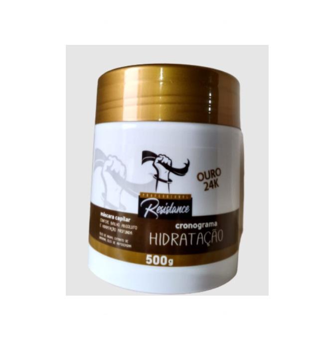 Resistance Hair Mask Hair Schedule Moisturizing 24K Gold Oils Blend Treatment Mask 500g - Resistance
