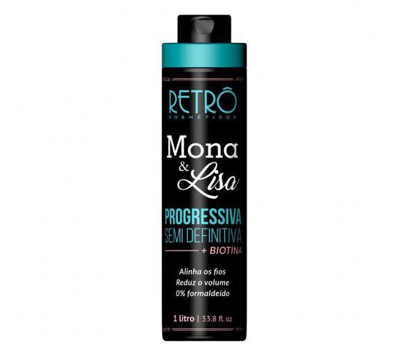 Retro Cosmetics Brazilian Keratin Treatment Brazilian Blowout Progressive Semi Definitive Mona & Lisa 1L - Retro Cosmetics