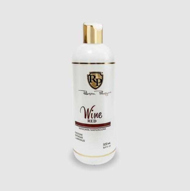 Robson Peluquero Hair Mask Wine Red Toning Restore Extreme Luminous Treatment Hair Mask 500ml - Ony Liss