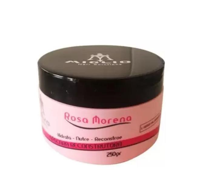 Rosa Morena Hair Mask High Impact Hair Hydration Restoration Reconstructor Mask 250g - Rosa Morena