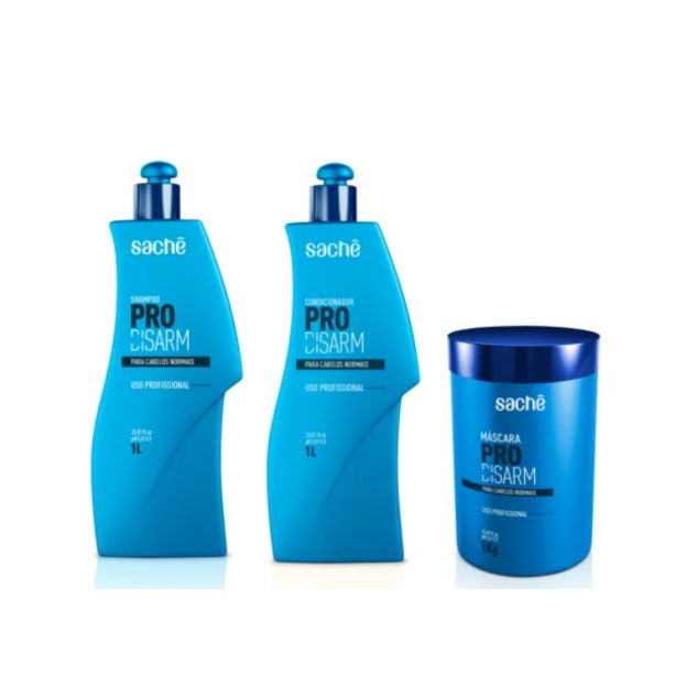 Sachê Hair Care Kits Pro Disarm Normal Hair Treatment Nourishing Papaya Silk Protein Kit 3x1 - Sachê