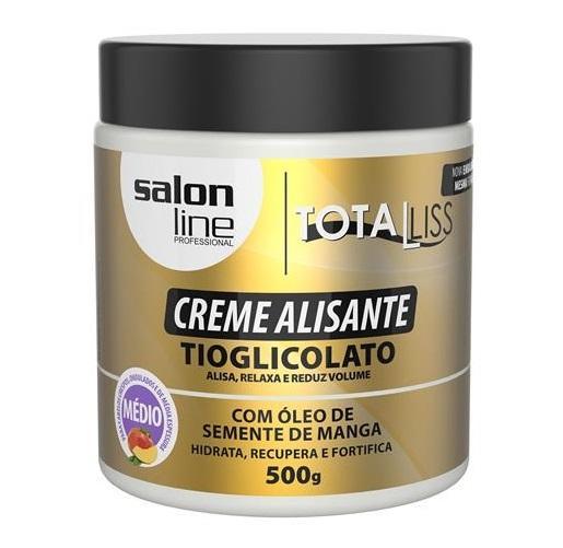 Salon Line Smoothing Cream Mango Seed TotaLiss Softness Anti Frizz Shine 500g