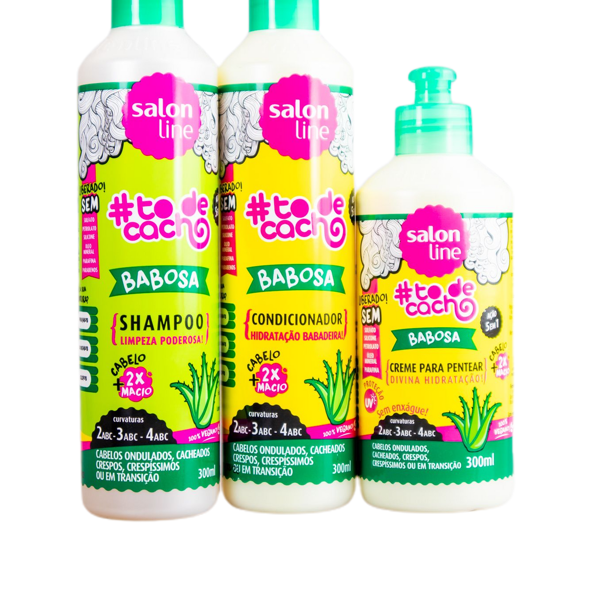 Salon Line Professional Keratin Maintenance Kit Aloe Vera Babosa 3 Pro