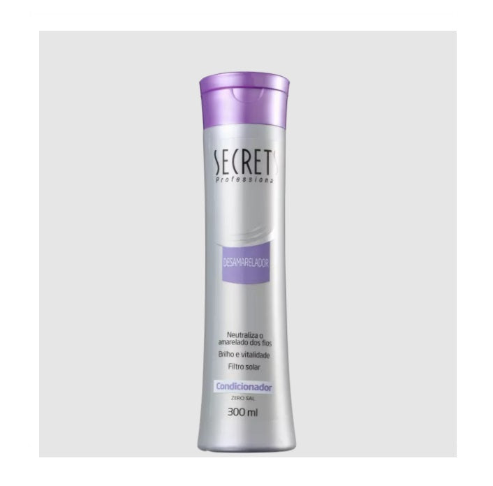 Secrets Conditioners De-yellowing Blond Bleached Hair Yellow Neutralizing Conditioner 300ml - Secrets