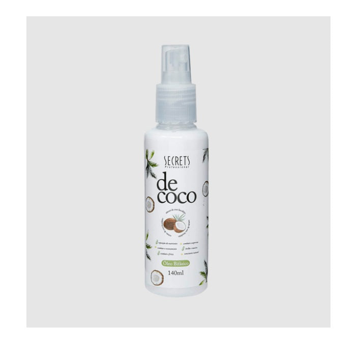 Secrets Hair Care Coconut Revitalizing Dry Hair Nourishing Treatment Biphasic Oil 140ml - Secrets