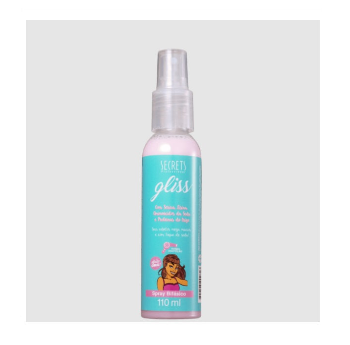 Secrets Hair Care Gliss Thermal Protection Finisher Repair Hair Biphasic Leave-in 110ml - Secrets