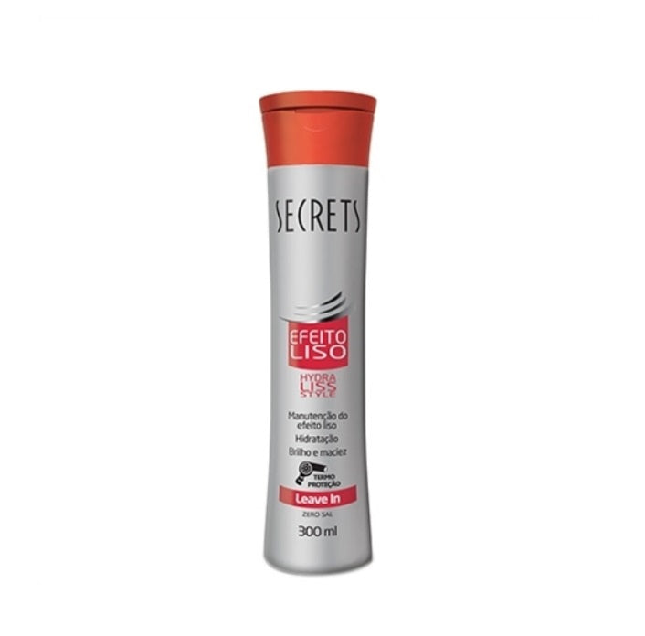 Secrets Hair Care Hydra Liss Smooth Effect Dry Hair Treatment Softness Leave-in 300ml - Secrets