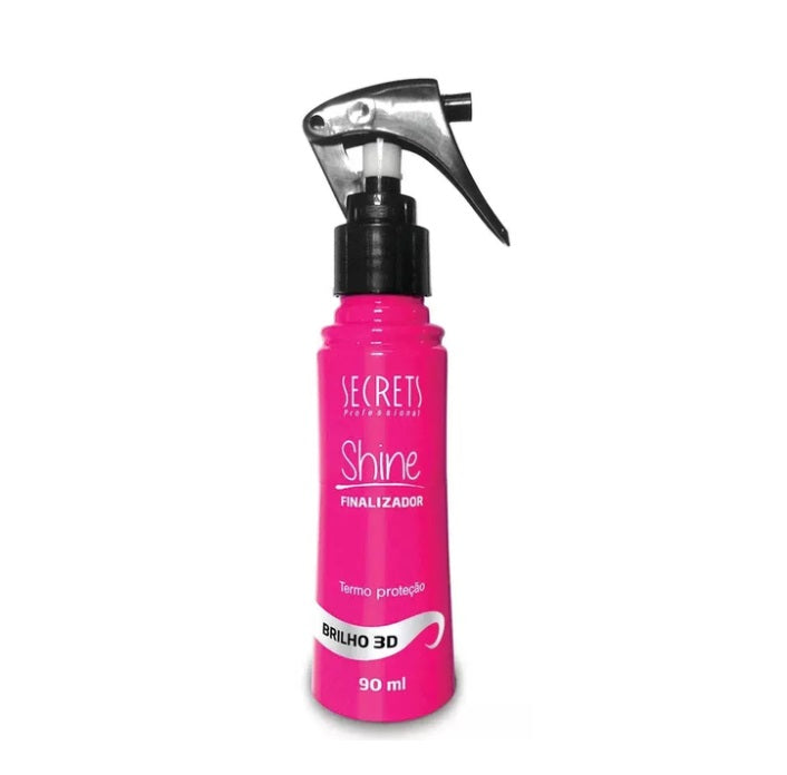 Secrets Hair Care Shine 3D Thermal Protection Hair Finisher Treatment Sérum Spray 90ml - Secrets