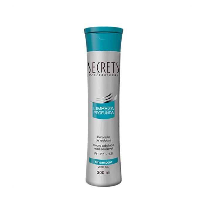 Secrets Shampoo Deep Cleansing Anti Residues Hydration Scalp Treatment Shampoo 300ml - Secrets