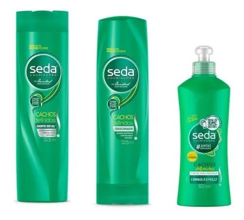 Seda Curls Treatment Siliconized Milk and Fashion Oil Bath - 12 products Home Care - Fashion