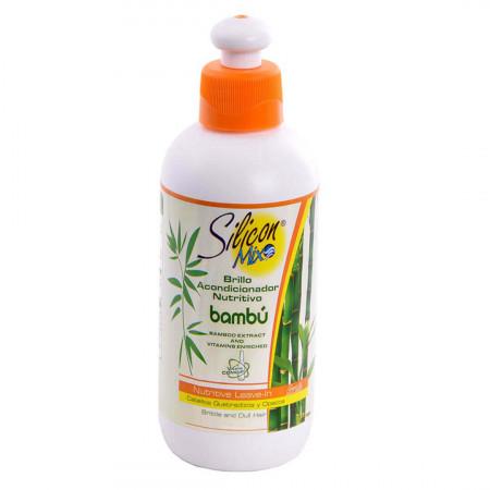 Nutritive Bamboo Extract Vitamins Leave-In Cabello quebradizo 135ml - Silicon Mix