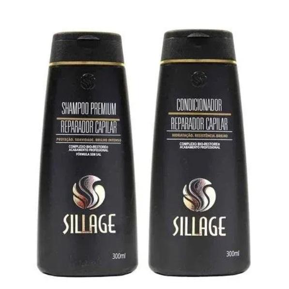 Sillage Home Care Repair Bio Restore Intense Protection Softness Brightness Kit 2x300ml - Sillage
