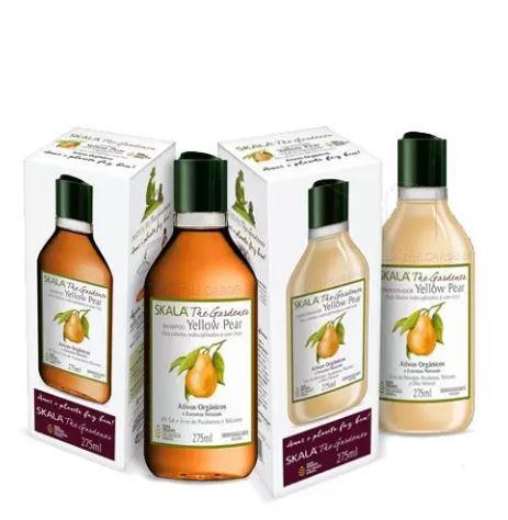 Skala Brazilian Keratin Treatment Brazilian Anti Hair Fall Strenghtening Anti Yellow Pear Kit 2x275ml   Skala
