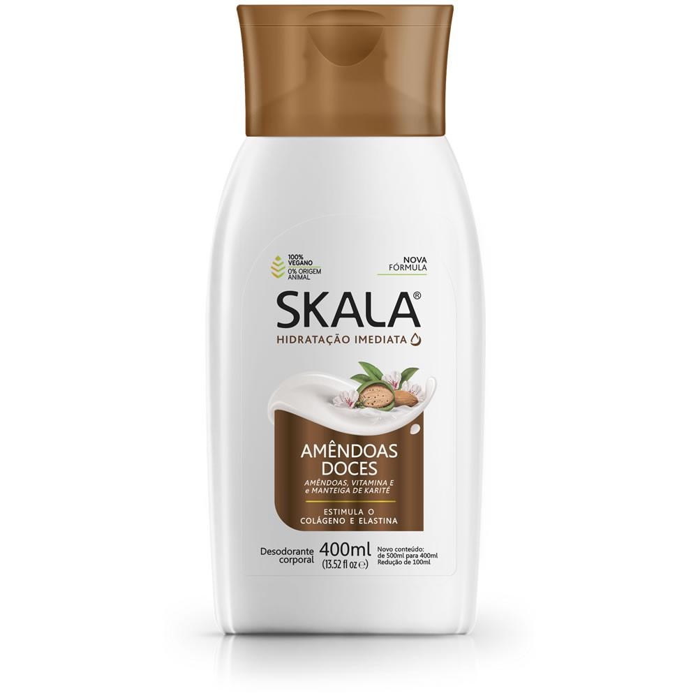 Skala New skin moisturizer Hidratante Skala Amêndoas Doces / Skala Moisturizing Sweet Almond Skin Moisturizer Skala