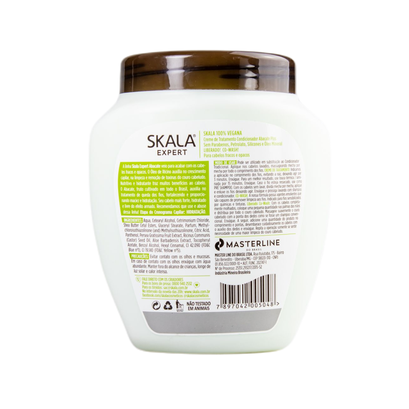 Skala Treatment Cream Creme De Tratamento Abacate / Treatment Cream Avocado - Skala